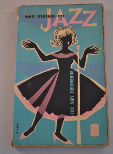 Boekomslag "Een meisje en jazz"